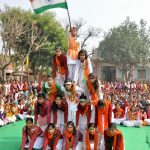 Patriotic Performance by girls